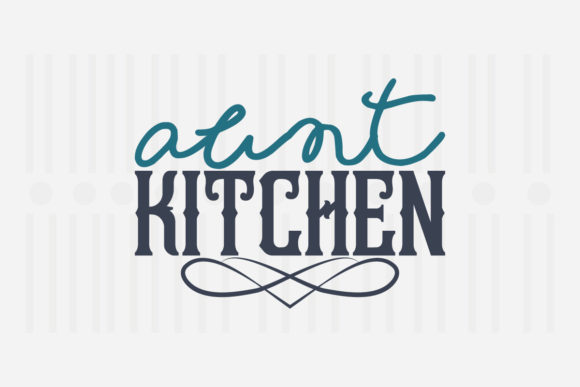 Aunt Kitchen Kitchen SVG: A Versatile Graphic Design Asset for Crafts