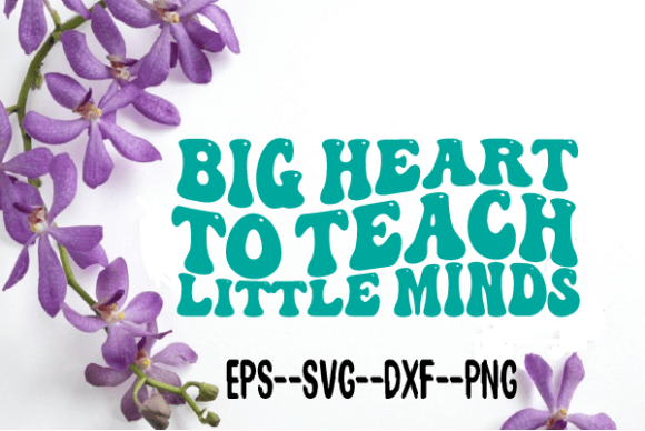 Big Heart Wavy SVG for Crafts and Graphics