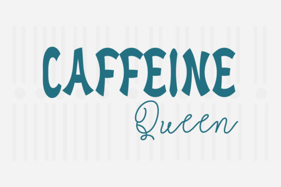 Caffeine Queen Mother's Day SVG for Crafts and Graphics
