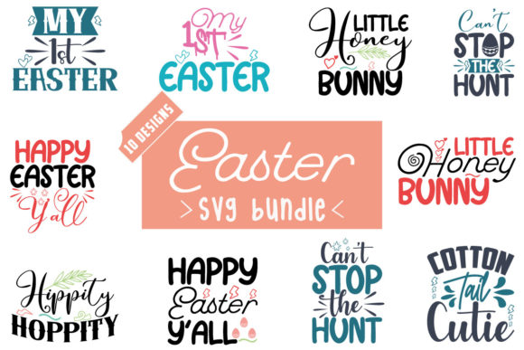 Easter SVG Bundle Vol.21 for Crafts and Graphics