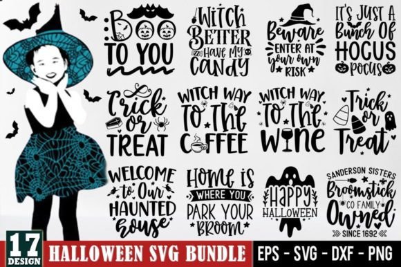 Halloween SVG Bundle Design for Crafts and Graphics