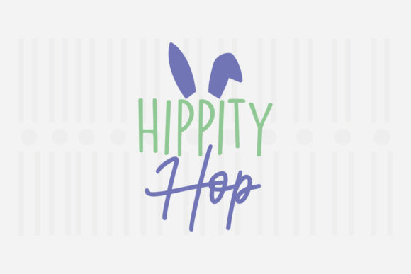 Hippity Hop Easter SVG for Crafts and Graphics